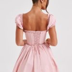 Penelope Mini Dress - Blush - Image 5
