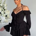 Savanna Playsuit - Black - Image 10