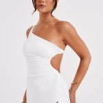 Alecia Maxi Dress - White - Image 3