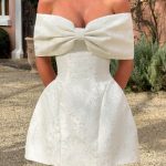 Raquel Mini Dress - Ivory - Image 6