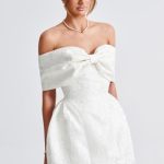 Raquel Mini Dress - Ivory - Image 8