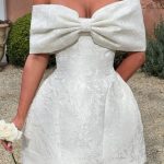 Raquel Mini Dress - Ivory - Image 10