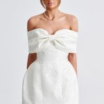 Raquel Mini Dress - Ivory - Image 12