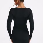 Danielle Mini Dress - Black - Image 2