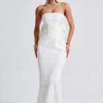 Felicity Maxi Dress - Ivory - Image 4