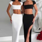 Adorn Maxi Skirt - Black - Image 3
