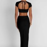 Adorn Maxi Skirt - Black - Image 9