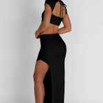 Adorn Maxi Skirt - Black - Image 10