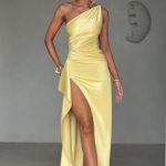 Ariel Maxi Dress - Lemon