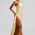 Ariel Maxi Dress - Lemon - Image 7