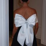 Delta Mini Dress - Black/White - Image 2