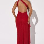 Genevieve Maxi Dress - Red Sparkle - Image 7