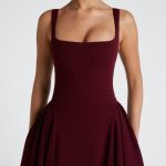 Betty Midi Dress - Cherry Lacquer - Image 6