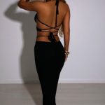Leticia Maxi Skirt - Black - Image 2