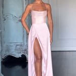 Bethany Maxi Dress - Blush - Image 3