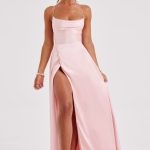 Bethany Maxi Dress - Blush - Image 10