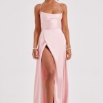 Bethany Maxi Dress - Blush - Image 11