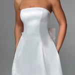 Freja Mini Dress - Ivory - Image 4