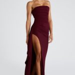 Zafira Maxi Dress - Cherry Lacquer - Image 2