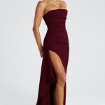 Zafira Maxi Dress - Cherry Lacquer - Image 5