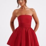 Katrina Mini Dress - Red