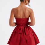 Katrina Mini Dress - Red - Image 2