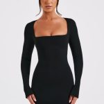 Priya Mini Dress - Black - Image 6