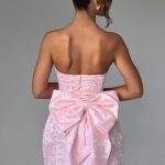 Elenora Mini Dress - Blush - Image 2