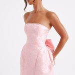 Elenora Mini Dress - Blush - Image 8