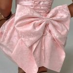 Elenora Mini Dress - Blush - Image 12